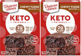 Duncan Hines Keto Brownie Mix – Zero Added Sugar Fudge Brownies for Mindful Indulgence Anytime