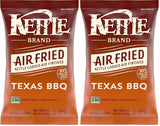Kettle Brand Air Fried Sea Salt & Vinegar Chips – Crunchy Companion for Camping and Backyard Cookouts, 6.5 oz