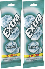 Extra Polar Ice Sugarfree Gum – Workplace Breath Freshener for Conference Room Confidence, Pack of 2 (90 ct)
