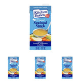 Kitchen Basics Seafood Stock – Pantry Stock-Up for Streamlined Cooking Routines, Pack of 4