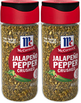 McCormick Crushed Jalapeño Pepper, 1.37 oz — Pantry Staple for Efficient Dinners, Just Shake Over Chili, Tacos, and Nachos