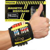 Magnetic Wristband for Small Parts Organization – Replace the Toolbox Dig and Work Faster on Ladders and Rooftops