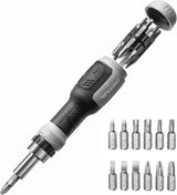 Wesdut Ratcheting Screwdriver – Reduces Wrist Fatigue for Long Repair Sessions at the Electronics Bench