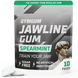 GYMGUM Jawline Gum Ultra Hard Chewing Gum | Study Room Concentration Booster for Long Pomodoro Sessions