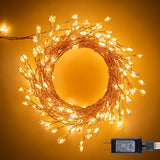 Lumify 10ft Lead Wire Twinkle Lights – Versatile Outdoor String Lights for Balcony, Garden and Holiday Party Decor