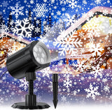 GUSODOR Dynamic Snowfall Lamp – Housewarming Gift for Couples, Winter Home Decoration Idea