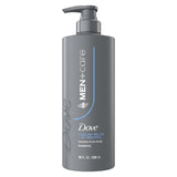Dove Men+Care Cooling Relief Shampoo – Portable Menthol Wash for Patio Showers and Outdoor Workouts, 18 fl oz