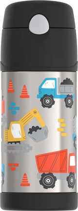 Thermos Funtainer 12 oz Kids Water Bottle with Straw – Lightweight Travel Bottle for Day Trips and Hiking
