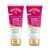 Gold Bond Collagen Peptide Body and Face Lotion – Mother's Day Gift Idea with 72-Hour Hydration and Cherry Blossom Scent, 4.3 oz