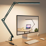SKYLEO Clamp Lamp – Stylish Home Office Decor Piece, Adjustable Arm and Rotatable Head for Layered Lighting