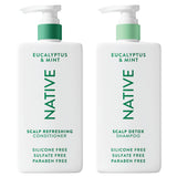 Native Sulfate-Free Scalp Care 2-Pack – Effortless Shampoo and Conditioner Duo for Less-Is-More Simplicity