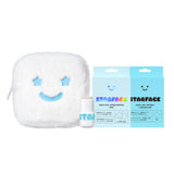 Starface Big Lil White Gift Set - Stress Breakout Recovery for Dorm and Vanity, Star Patches Overnight
