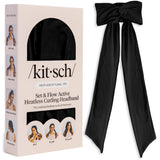 Kitsch Active Heatless Curling Headband – Valentine's Day Gift for the Busy Woman in Your Life, Gentle on Damaged Hair