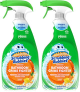Scrubbing Bubbles Shower Cleaner Gift Set for the Friend Who Loves a Fresh Bathroom, Floral Fusion 2-Pack