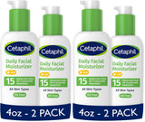 Cetaphil Daily Facial Moisturizer SPF 15 – Bedside Wind-Down to Morning Glow Routine, Gentle Hydrating Lotion with SPF