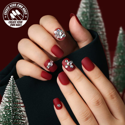 Teenitor 24-Pack Press On Nails – High-End Manicure Experience With Pre-Painted Tips and Pro Files
