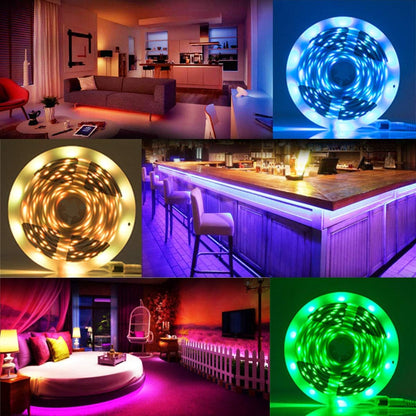 Tenmiro LED Strip Lights – Safe LED Strip for Kids Bedroom, Dimmable RGB Accent for Playroom