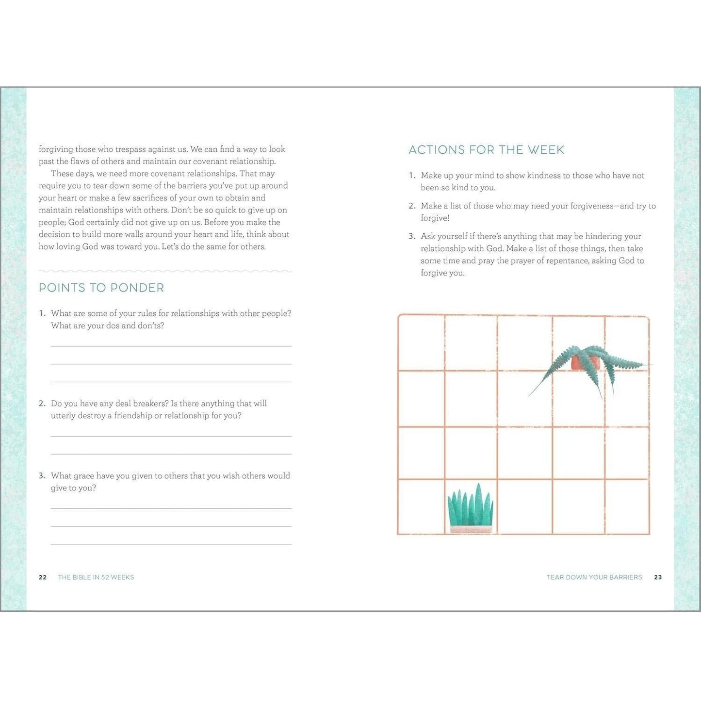The Bible in 52 Weeks: A Yearlong Bible Study for Women – Faith-Inspired Gift for Women's Ministry Leaders and Small Group Facilitators