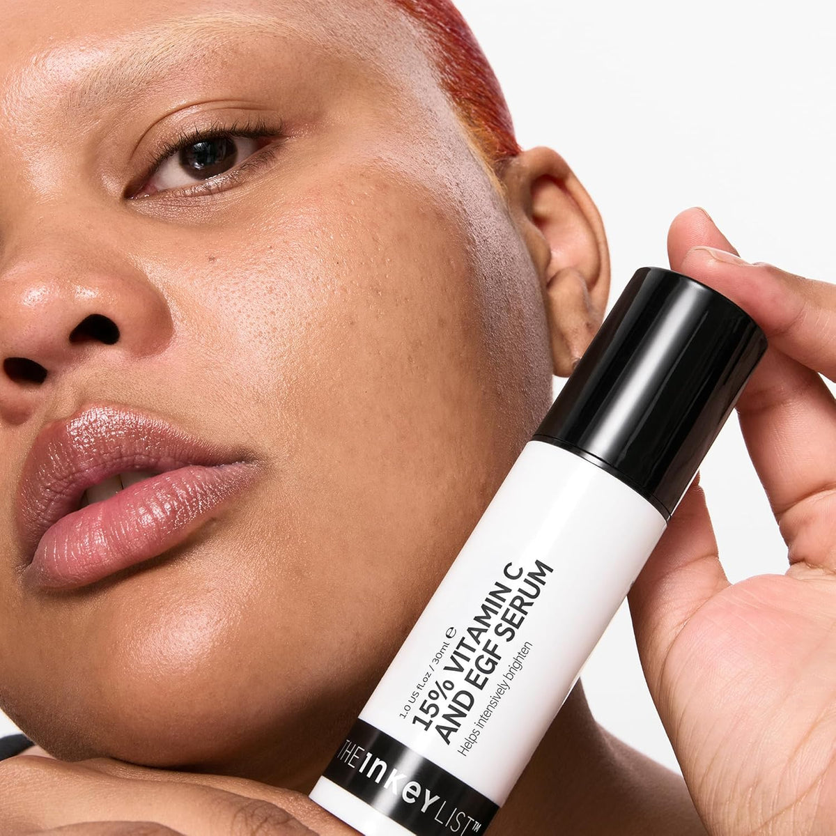 The INKEY List 15% Vitamin C and EGF Serum – Bathroom Vanity Wellness Staple for an Evening Rejuvenation Routine