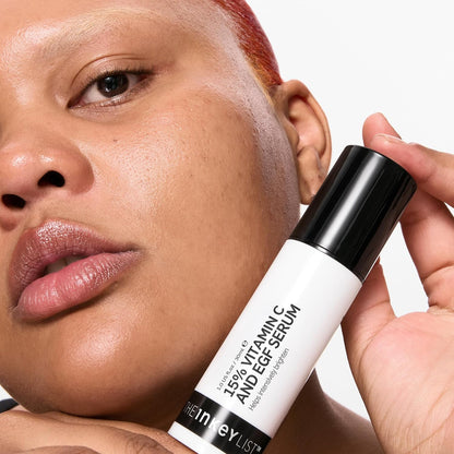 The INKEY List 15% Vitamin C and EGF Serum – Bathroom Vanity Wellness Staple for an Evening Rejuvenation Routine