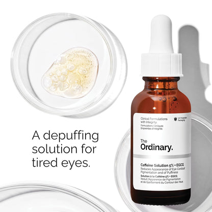 The Ordinary Serum Bundle – Daily Self-Care Ritual, Hydrating Caffeine and Niacinamide Serums for Grounded Wellbeing