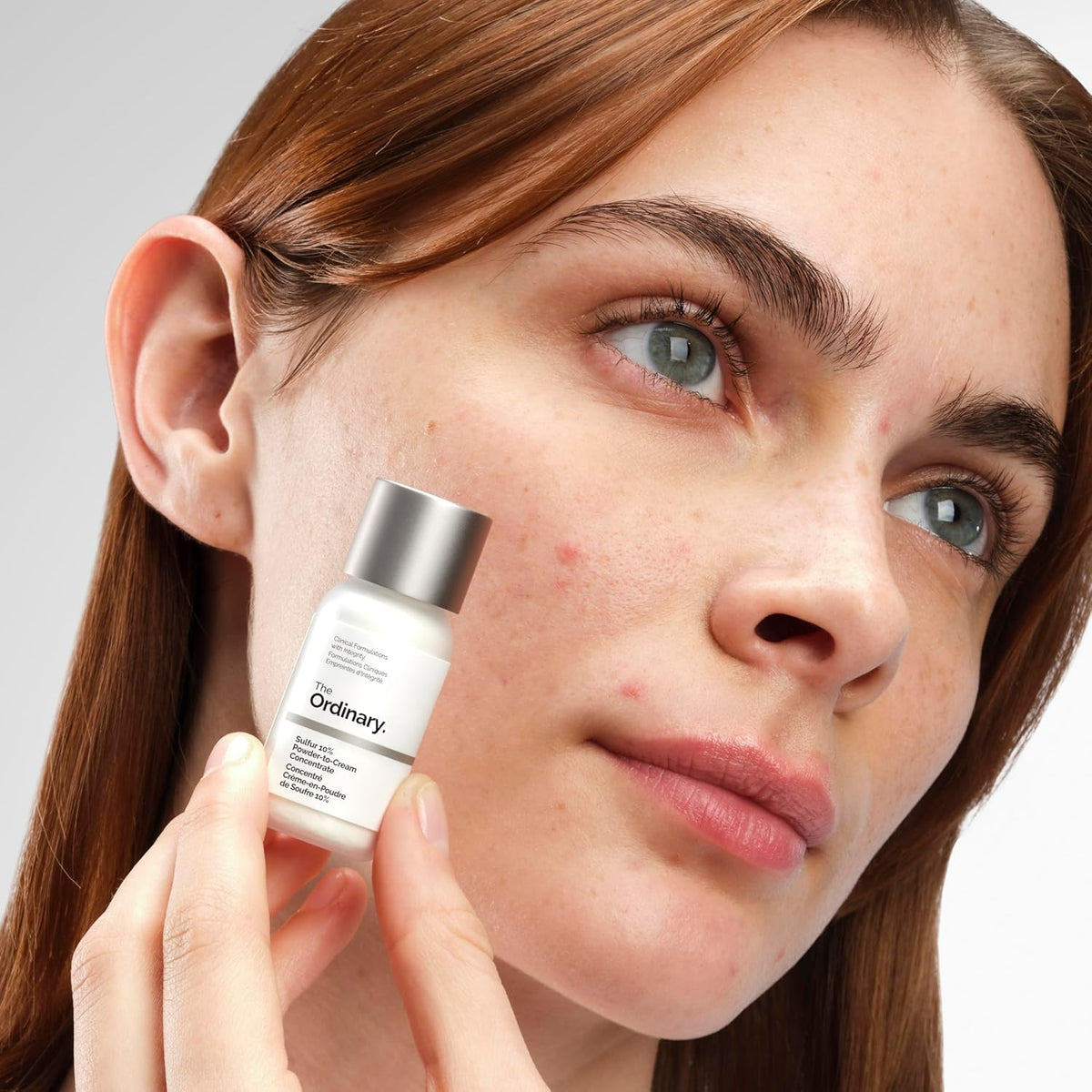 The Ordinary Sulfur 10% Powder-to-Cream Spot Treatment — Stocking Stuffer and Self-Care Gift for Her Holiday Edit