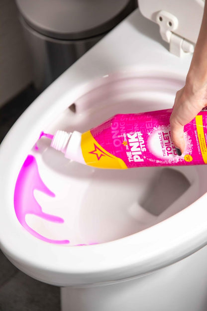 The Pink Stuff Limescale Remover – Time-Saving Bathroom Hack for Focused Family Morning Routines