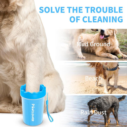three-step operation: pour water, insert paw, gently rotate the cup