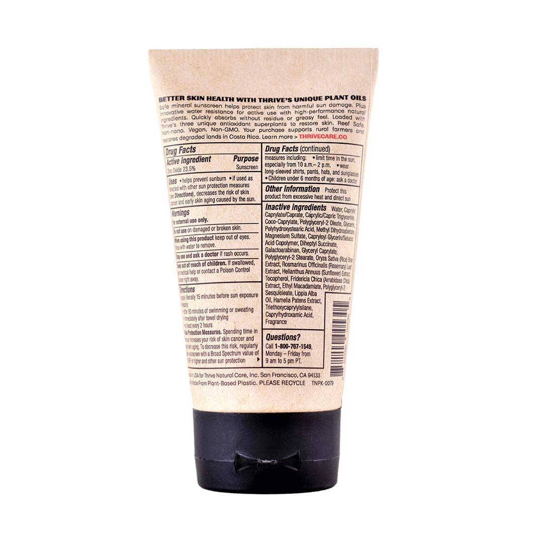 Thrive Natural Care Mineral SPF 50 Sunblock – Holiday Gift Set for the Clean Beauty Lover