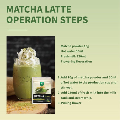 TIAN HU SHAN Matcha Powder Unsweetened – Balanced Caffeine for Wellness Routines, Steady Energy Without the Jitters