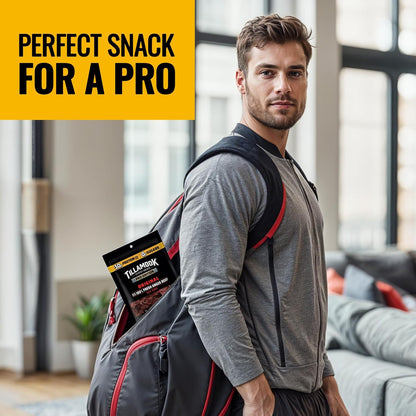 Tillamook Country Smoker PRO Edition Beef Jerky, 30g Protein Single-Serve Pack, 2.14 Oz Thoughtful Birthday and Father's Day Gift for the Gym and Trail Crowd