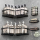 Black - L-Shape - 5 -Piece Set