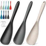 Bechef Neutral Silicone Cooking Spoon Set – Intentional Kitchen Essentials for Dorm and RV Living, Less Is More