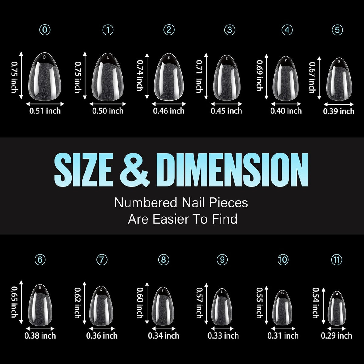 TOMICCA Half Matte Nail Tips – Time-Saving DIY Manicure for Mobile Nail Techs and Side-Hustle Stylists