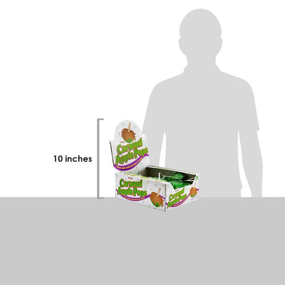 Tootsie Roll Caramel Apple Suckers – Allergy-Safe Goody Bag Fillers for Kids' Birthdays, Bulk 48 Count