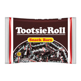 Tootsie Roll Snack Bars Foil Wrapped Allergy Friendly Chewy Candy for Lunchbox Stuffing and Playdate Sharing