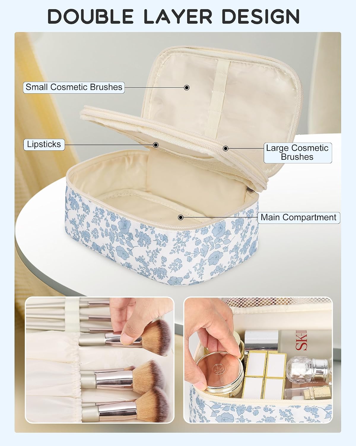 top carry handle for grab-and-go portability