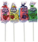 Taffy Pops Assorted Flavors 48ct – Soft Taffy on a Stick for Picky Eaters, Classroom Rewards, and Birthday Party Buffets