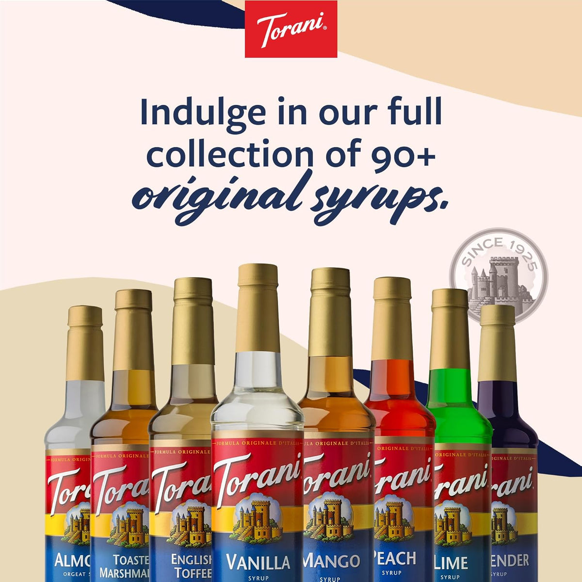 Torani Vanilla Syrup 25.4 Fl Oz – Reliable Syrup Stock for the Family's Daily Drink and Snack Prep
