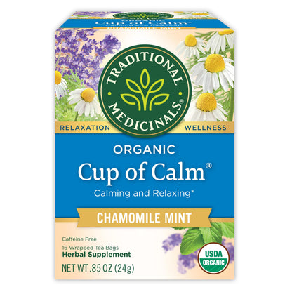 Traditional Medicinals Organic Melissa Officinalis Tea – Soothing Herbal Infusion for Bedroom Mindfulness Practice