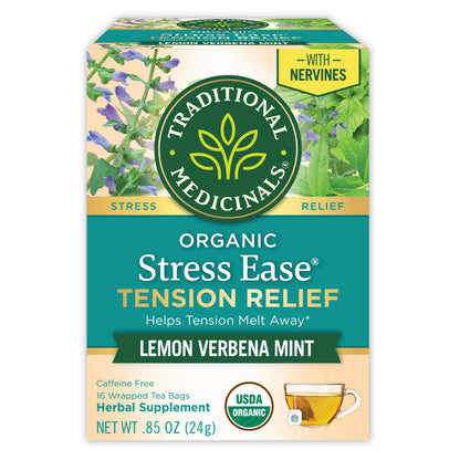 Traditional Medicinals Organic Melissa Officinalis Tea – Soothing Herbal Infusion for Bedroom Mindfulness Practice