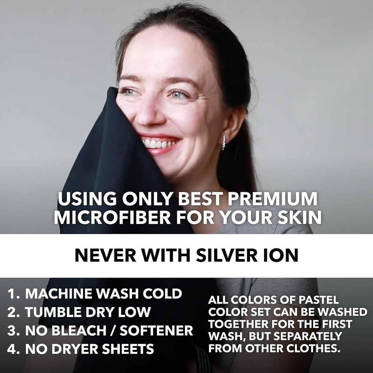 Trailoom Microfiber Gym Towels – Black and Gray Essentials Towel for Less-Is-More Living