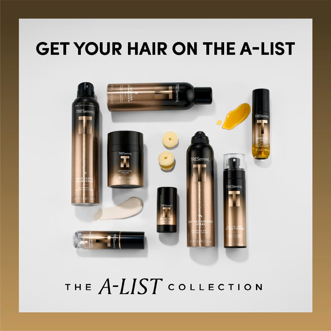 TRESemmé A-List Collection Hairspray – Neutral-Scented Brushing Mist for the Capsule Bathroom