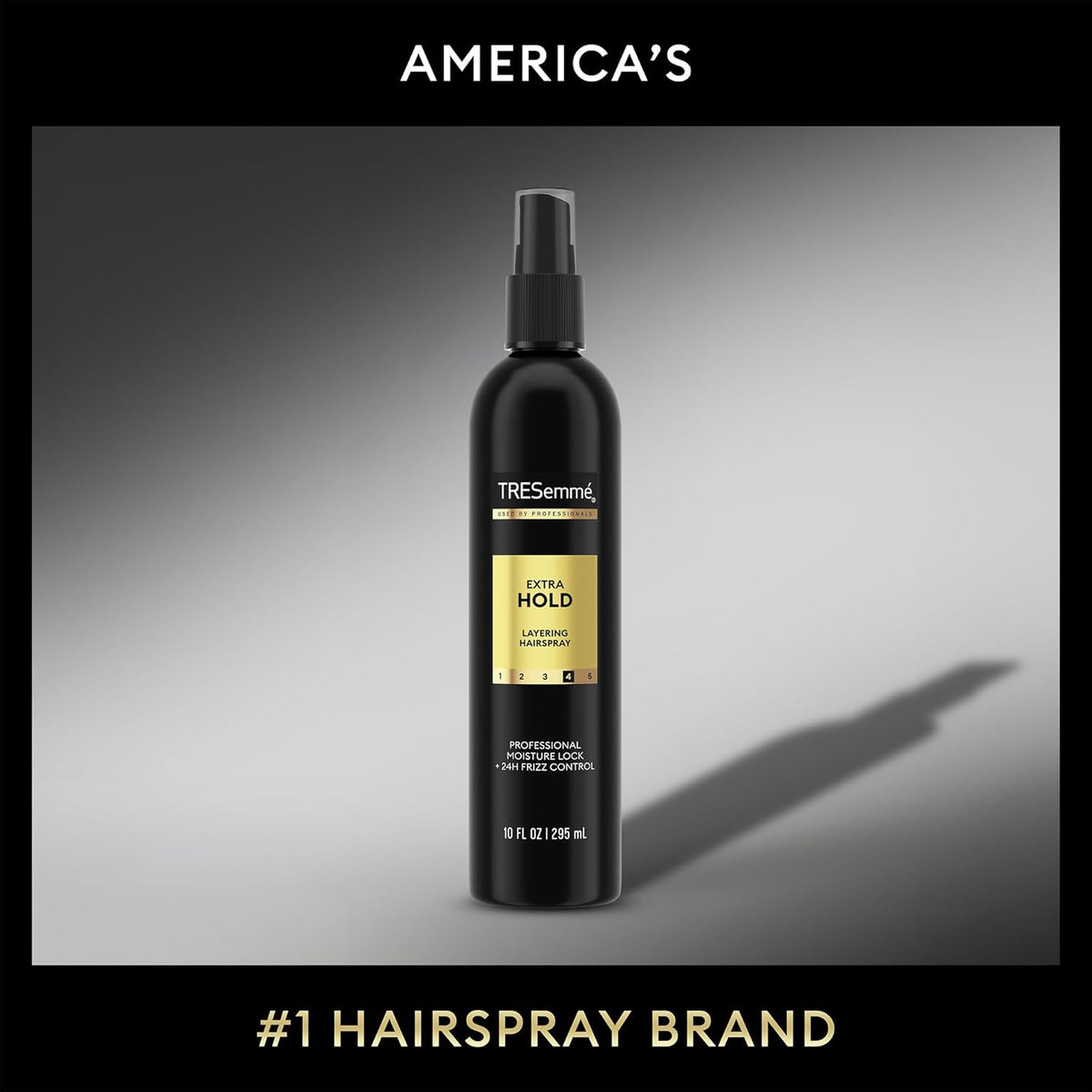 TRESemmé Cruelty-Free Hairspray 3-Pack – Restorative Bath Time Hair Treatment for Stressed Strands