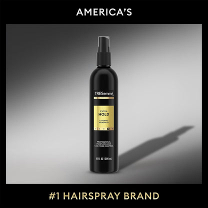 TRESemmé Cruelty-Free Hairspray 3-Pack – Restorative Bath Time Hair Treatment for Stressed Strands