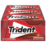 Trident Bubblegum Gum with Xylitol – Kid-Friendly Pantry Stock for Lunches and Snacks, 168 Piece Bundle