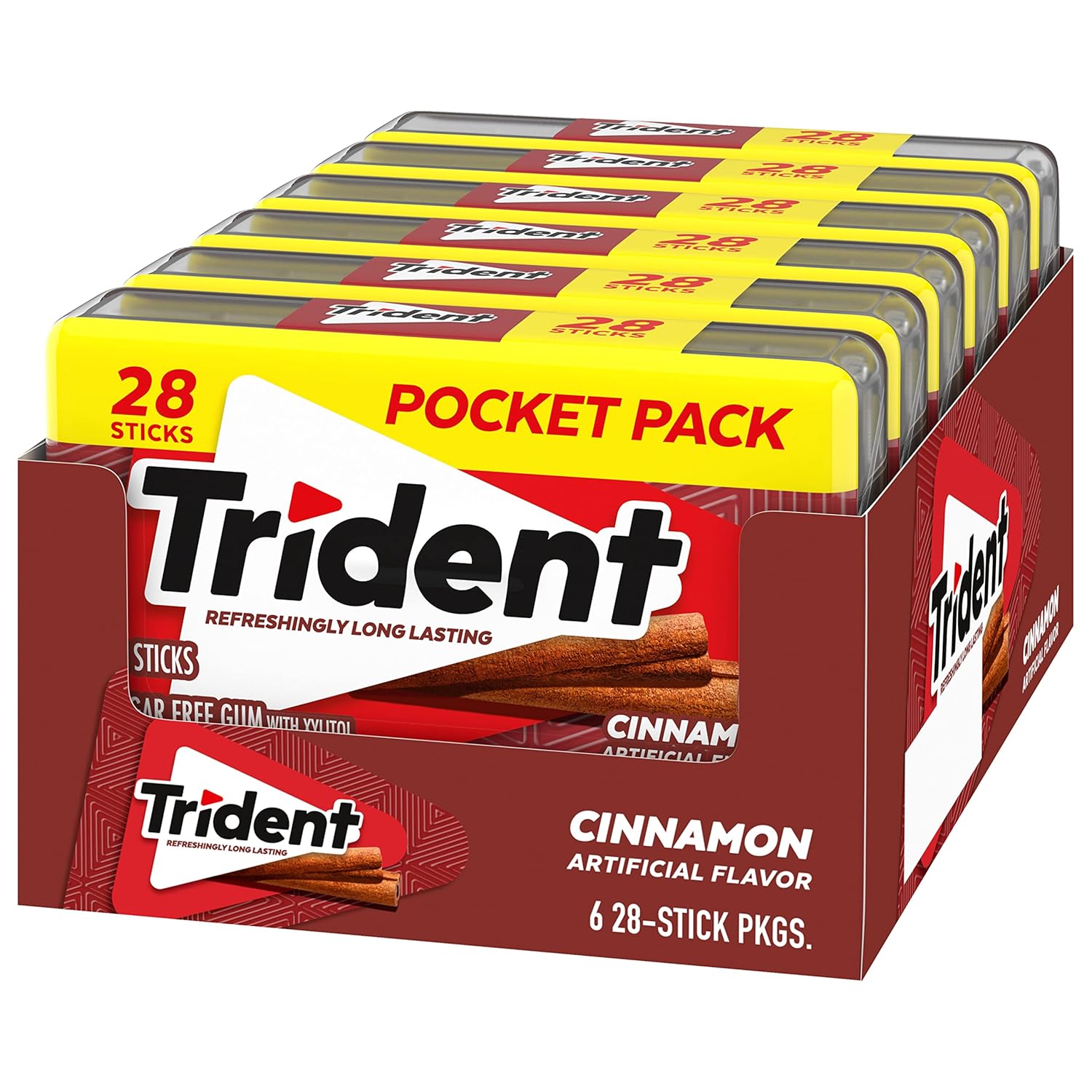 Trident Spearmint Sugar-Free Gum – Bulk Event Favor for Weddings, Reunions, and Bridal Showers