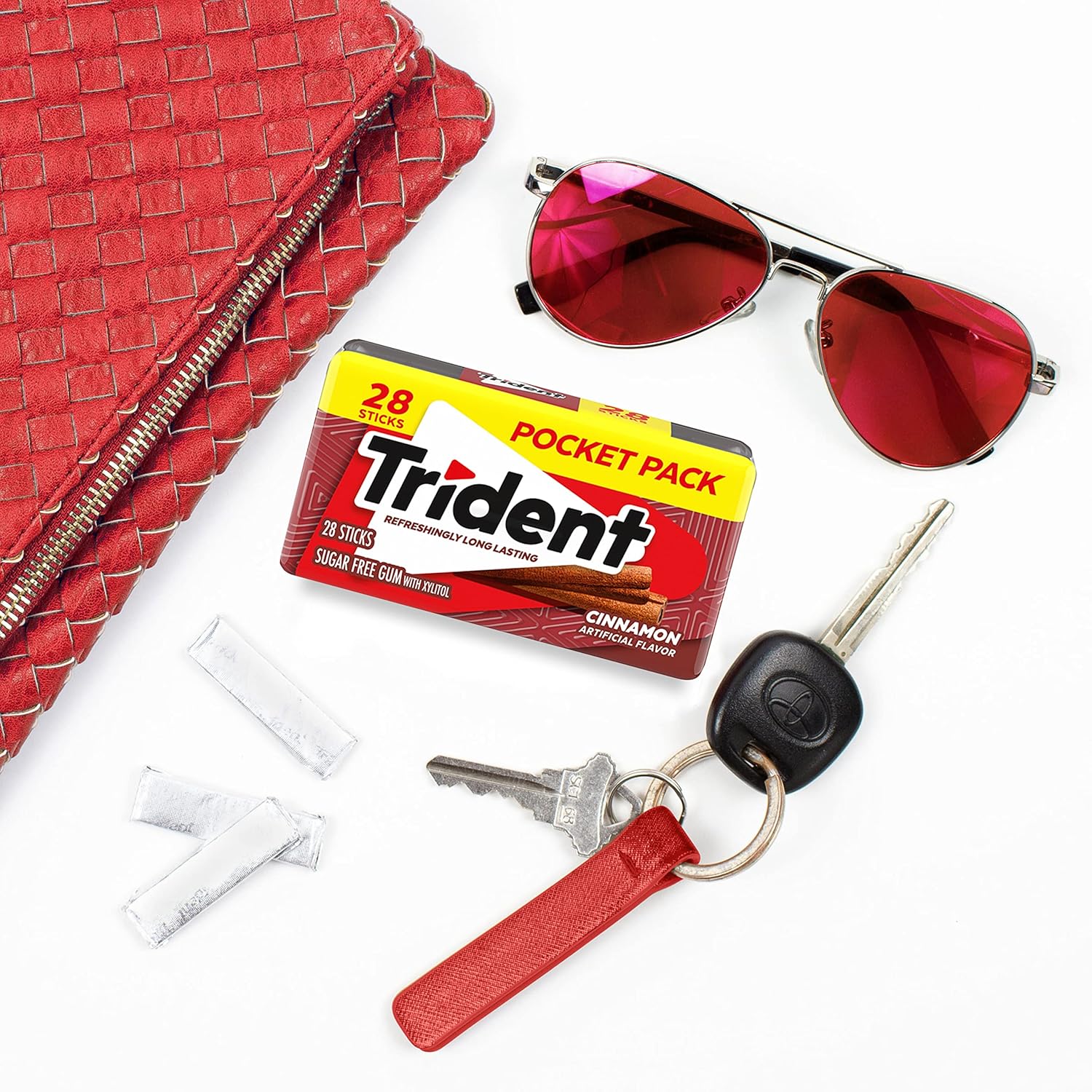 Trident Spearmint Sugar-Free Gum – Bulk Event Favor for Weddings, Reunions, and Bridal Showers