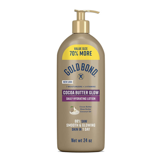 triple-action formula that gently exfoliates, hydrates, and locks in moisture