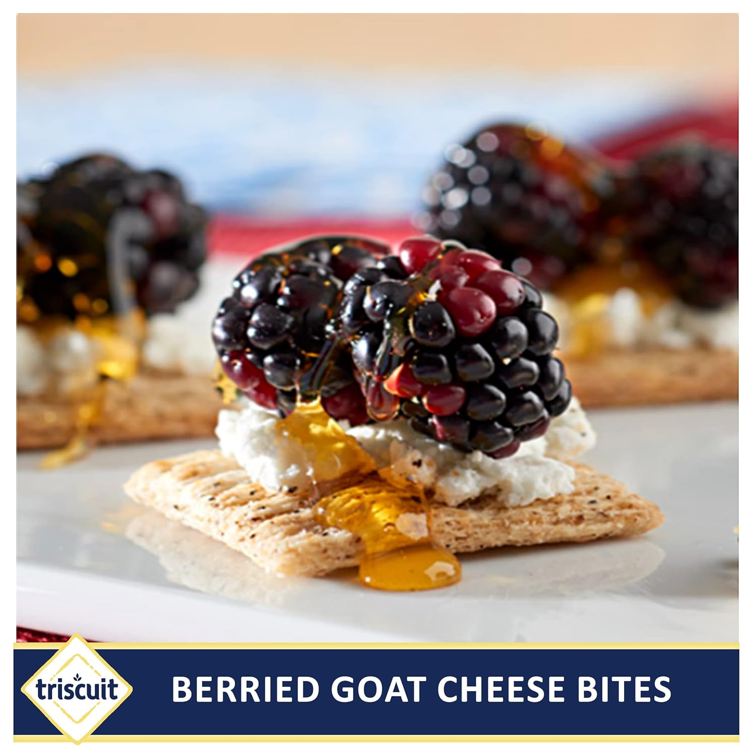 Triscuit Cracked Pepper & Olive Oil Crackers – Lactose-Free Whole Grain Cracker for Mindful Snacking